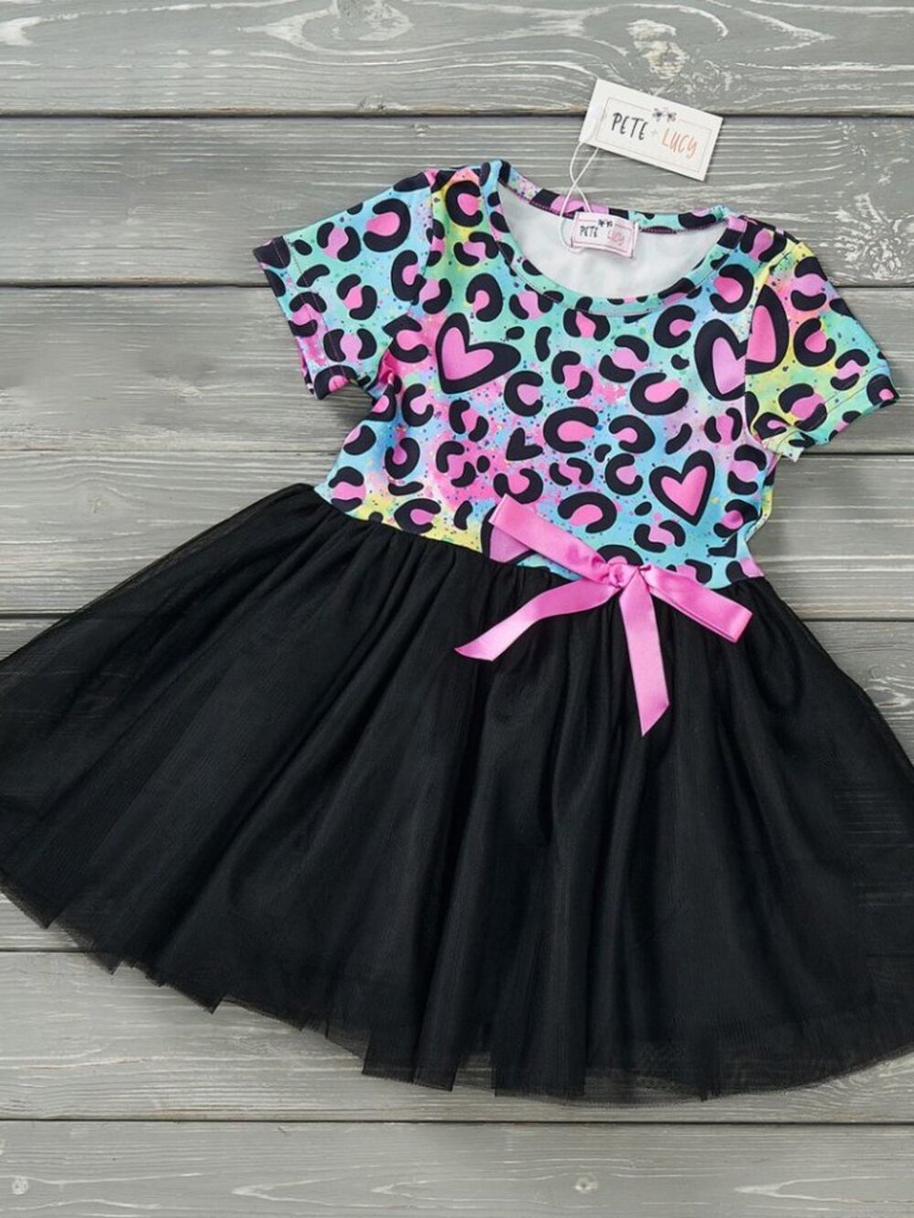 Leopard Love Tulle Dress